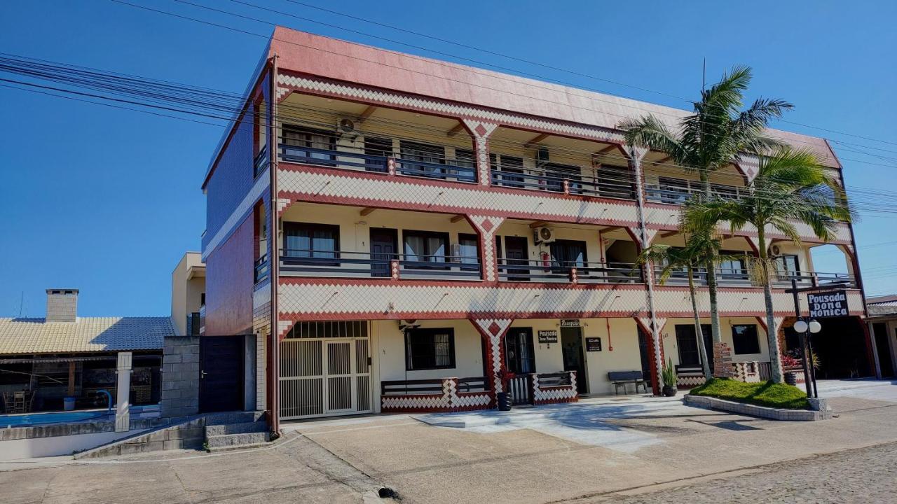 Pousada Dona Monica Balneario Gaivota Bagian luar foto